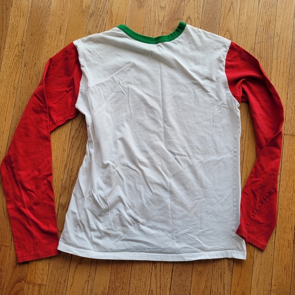 Disney Donald Duck Christmas Grumpy Holiday Baseball T Shirt Pajama Festive L - Picture 6 of 9